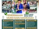 Penerimaan Murid Baru Madrasah (PMBM) MA Darul Ulum Tahun Ajaran 2026/2027 Resmi Dibuka!